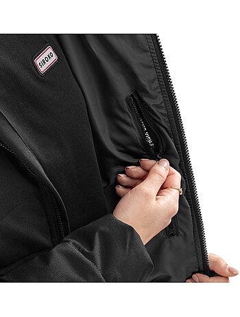 Giacca imbottita resistente all'acqua donna lifestyle donna shelter-w