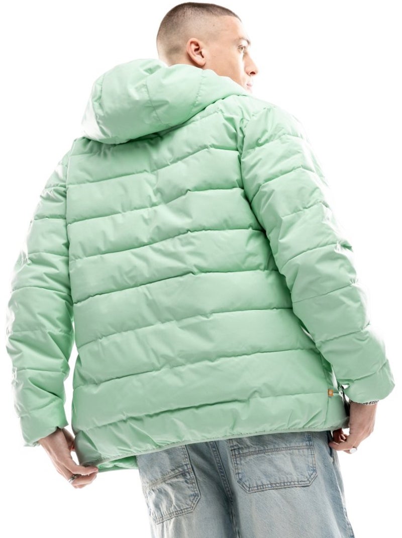 Giacca imbottita resistente all'acqua uomo lifestyle uomo cruise Verde - Kiabi