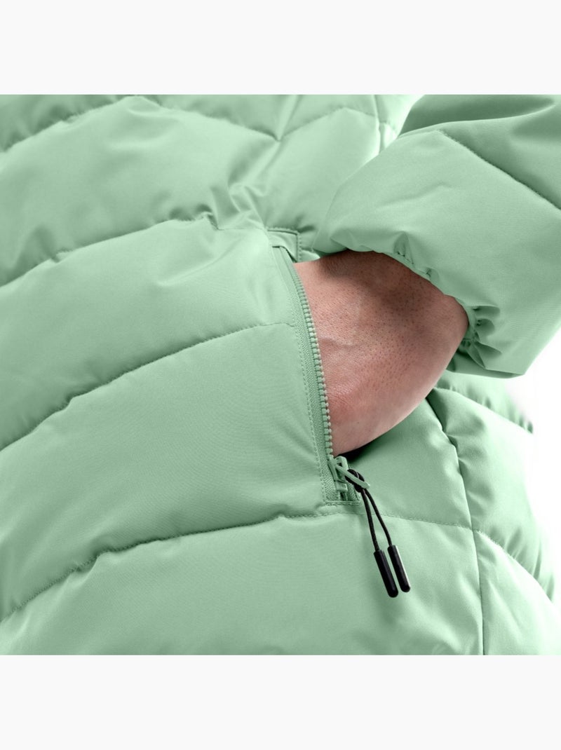 Giacca imbottita resistente all'acqua uomo lifestyle uomo cruise Verde - Kiabi