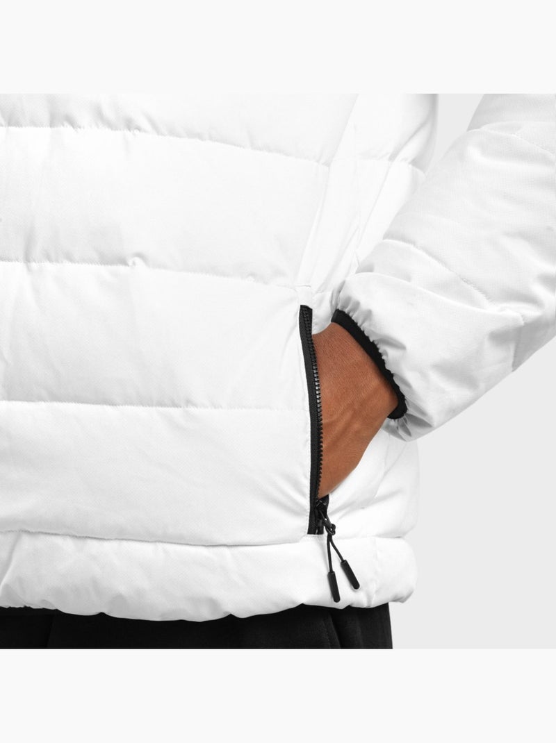 Giacca imbottita resistente all'acqua uomo lifestyle uomo natur Bianco - Kiabi