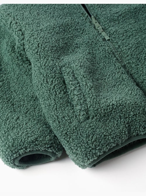 Giacca imbottita reversibile con sherpa - Kiabi