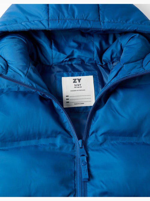Giacca imbottita termica con cappuccio e tasche - Kiabi