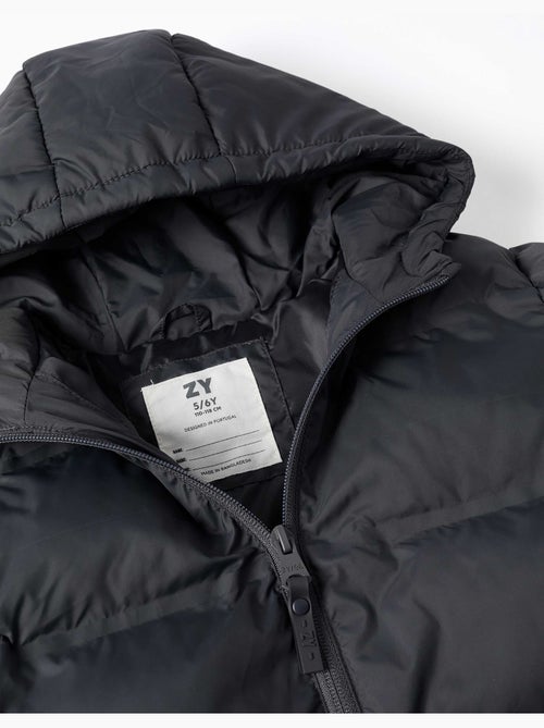 Giacca imbottita termica con cappuccio e tasche - Kiabi