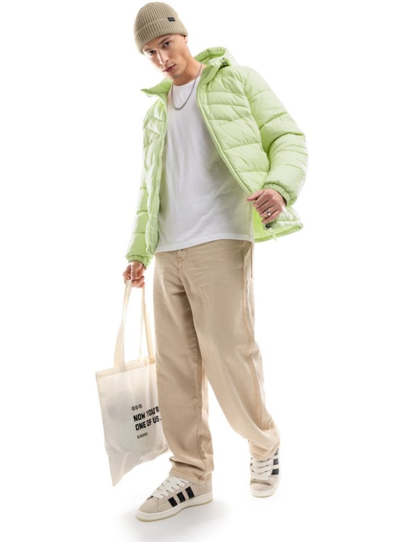Giacca imbottita uomo lifestyle uomo kale Verde - Kiabi