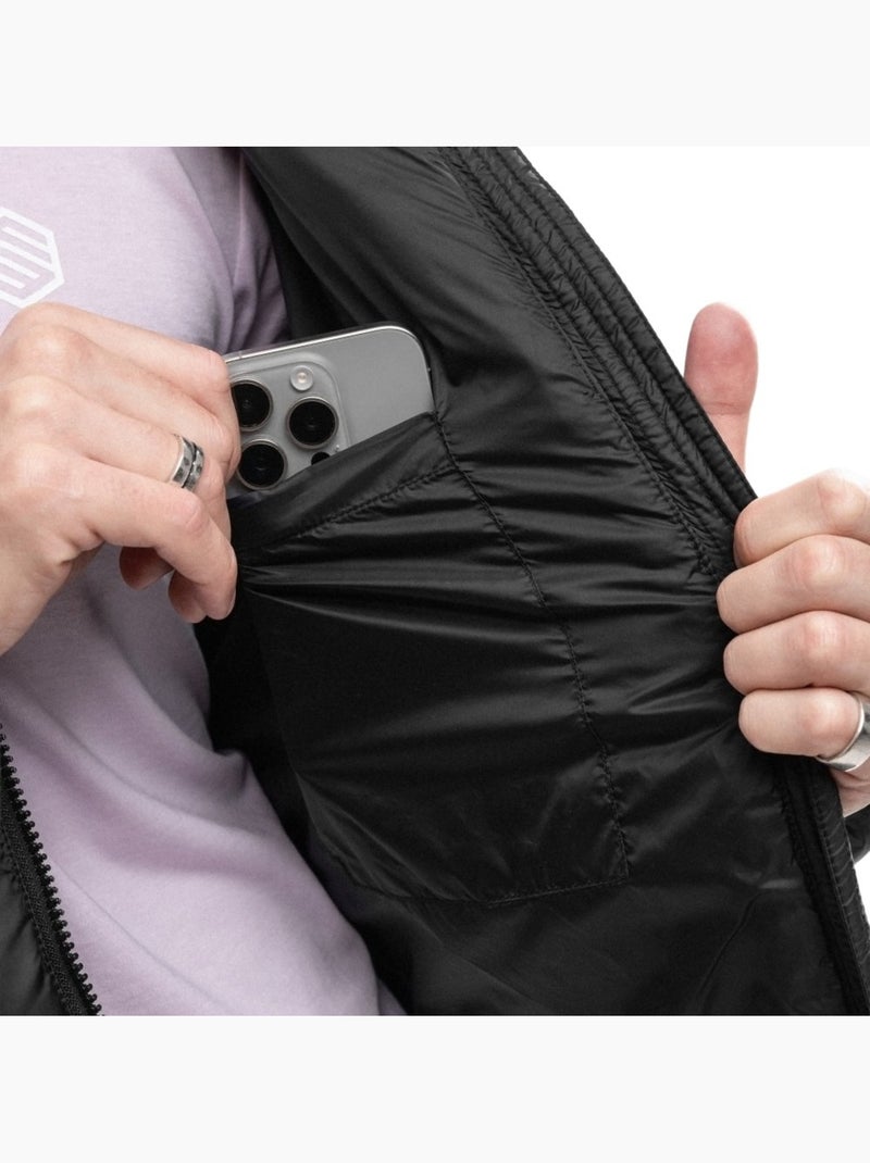 Giacca imbottita uomo lifestyle uomo tacca Nero - Kiabi