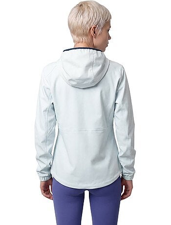 Giacca impermeabile cappuccio trail running donna donna leadville-w