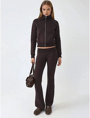 Giacca in cotone con zip e tasche busem