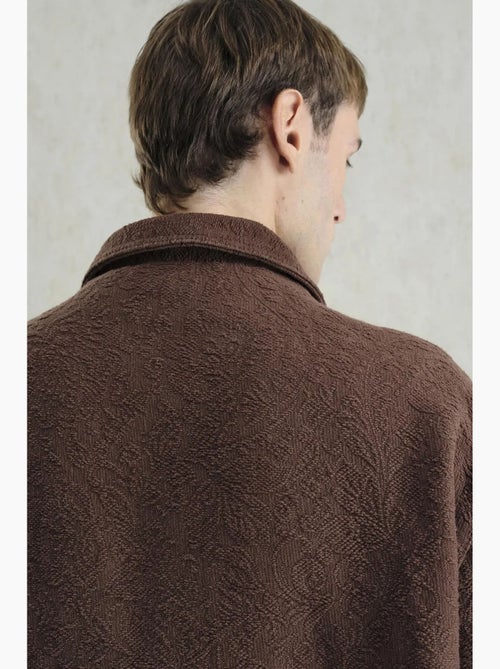 Giacca in cotone jacquard testurizzato giesto - Kiabi Giacca in cotone jacquard testurizzato giesto - Kiabi