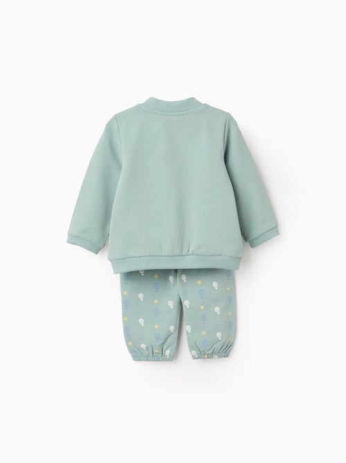 Giacca in cotone + pantaloni con motivo - Kiabi