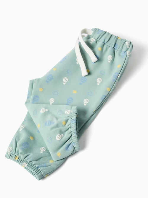 Giacca in cotone + pantaloni con motivo - Kiabi