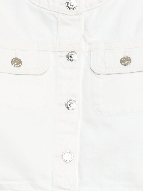 Giacca in denim a collo rotondo - Kiabi