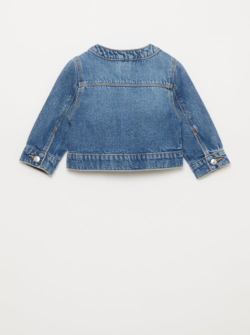 Giacca in denim a collo rotondo - Kiabi