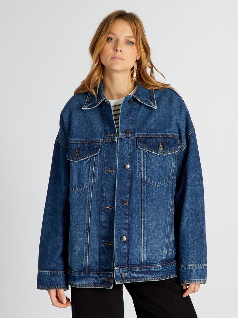 Giacca in denim BLU - Kiabi
