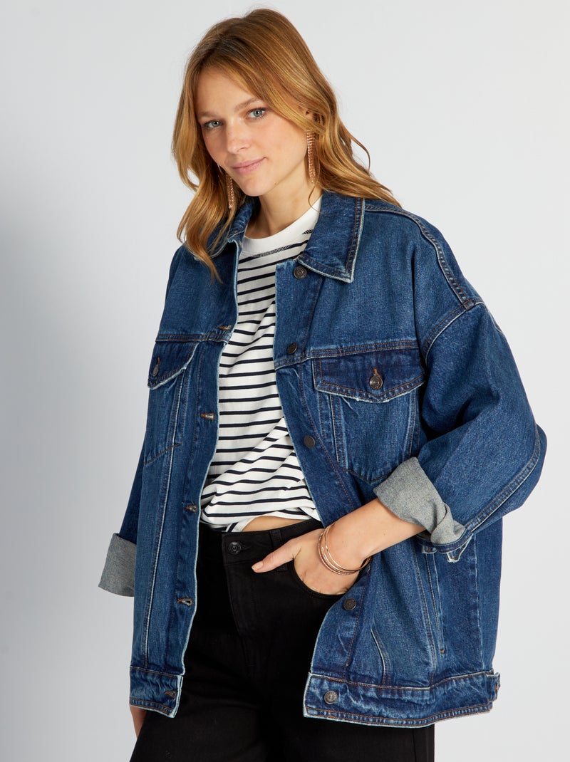 Giacca in denim BLU - Kiabi