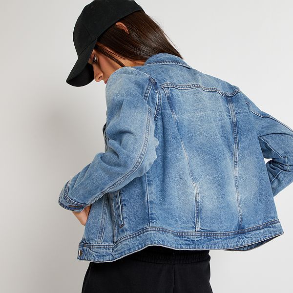 giacca denim donna
