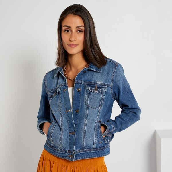 giacca denim donna