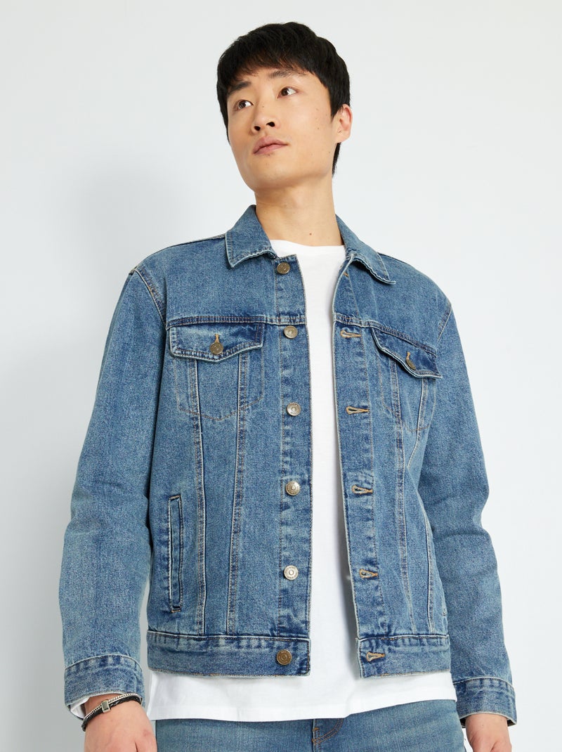 Giacca in denim blu - Kiabi