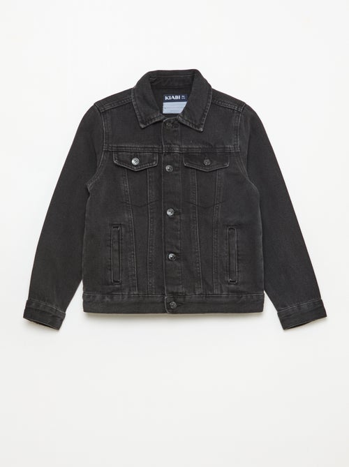 Giacca in denim con apertura abbottonata - Kiabi