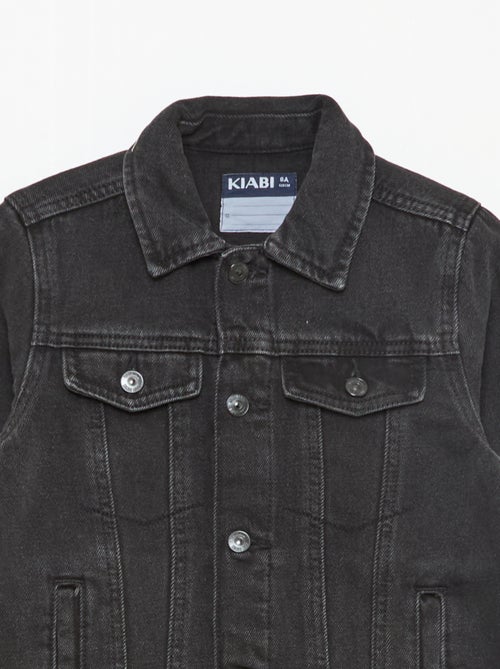 Giacca in denim con apertura abbottonata - Kiabi