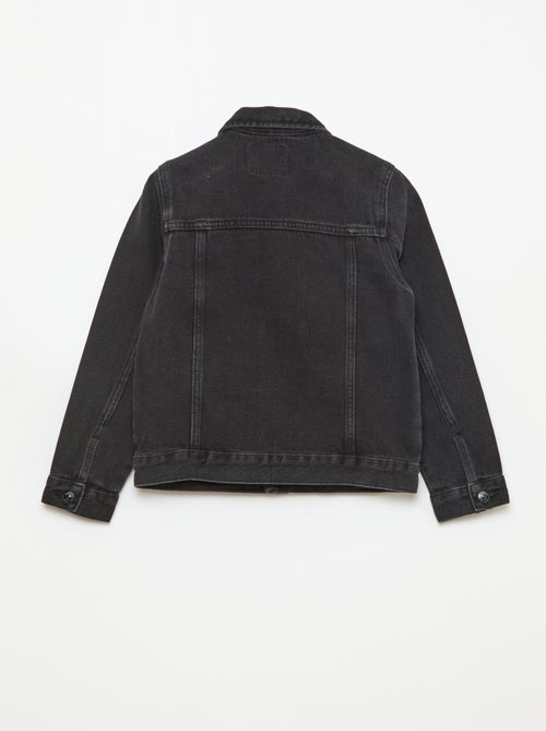 Giacca in denim con apertura abbottonata - Kiabi