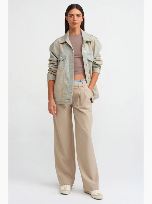 Giacca in denim con bottoni dilvin - Kiabi Giacca in denim con bottoni dilvin - Kiabi