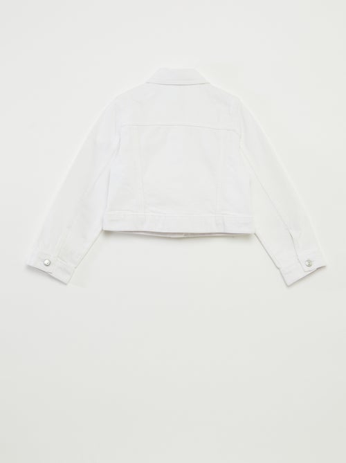 Giacca in denim cropped - Kiabi