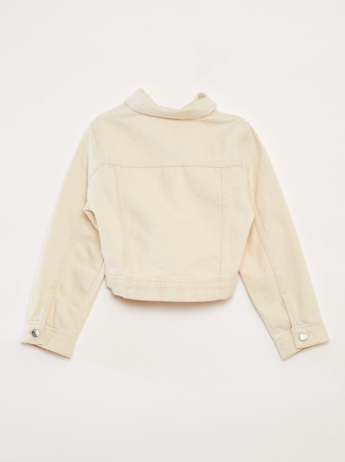 Giacca in denim cropped - Kiabi