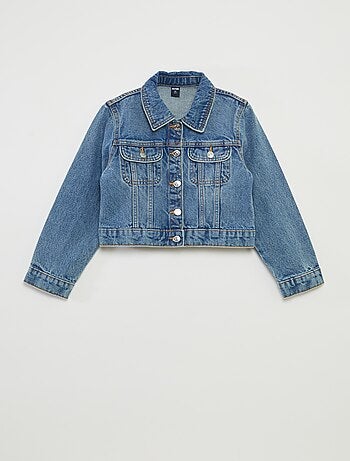 Giacca in denim cropped