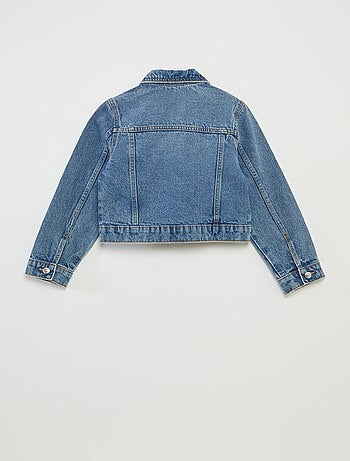 Giacca in denim cropped