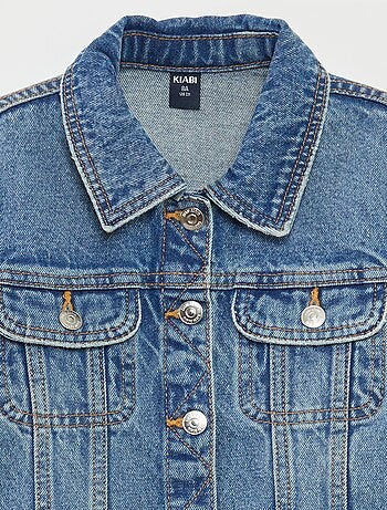 Giacca in denim cropped