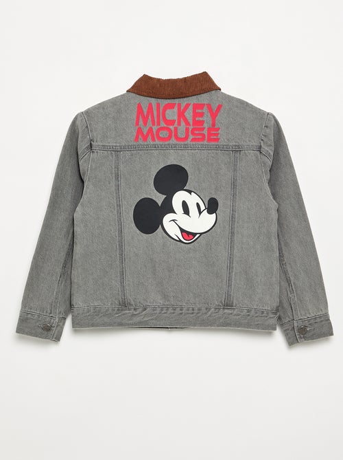Giacca in denim \'Disney\' \'Mickey\' a maniche lunghe - Kiabi