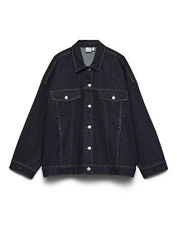 Giacca in denim grezzo da donna Vero Moda Curve Tessa