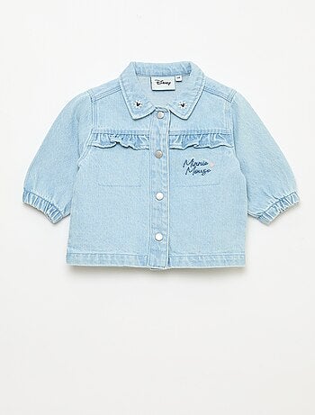 Giacca in denim stampata 'Minnie'