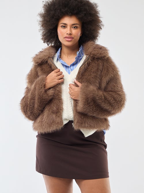 Giacca in ecopelliccia - Kiabi