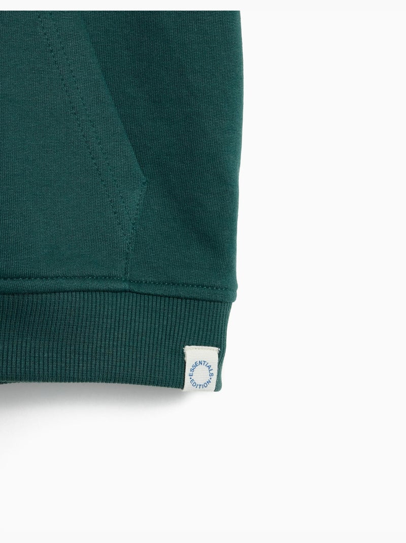 Giacca in felpa con cappuccio, MO Fashion Verde - Kiabi