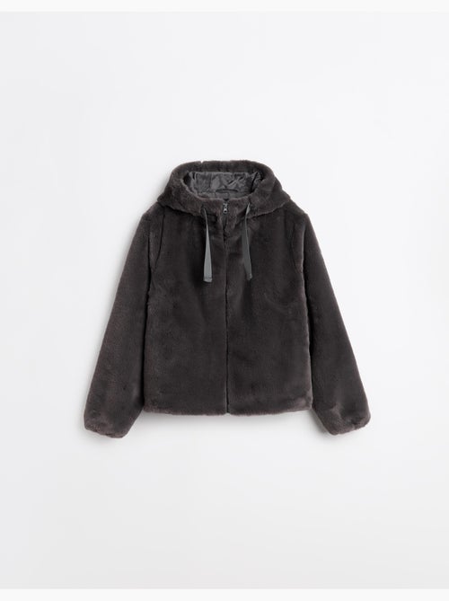 Giacca in finta pelliccia, MO Fashion - Kiabi