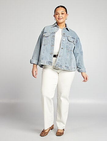 Giacca in jeans a maniche lunghe
