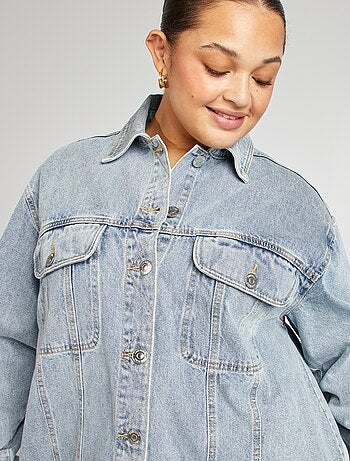 Giacca in jeans a maniche lunghe