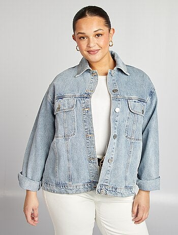 Giacca in jeans a maniche lunghe