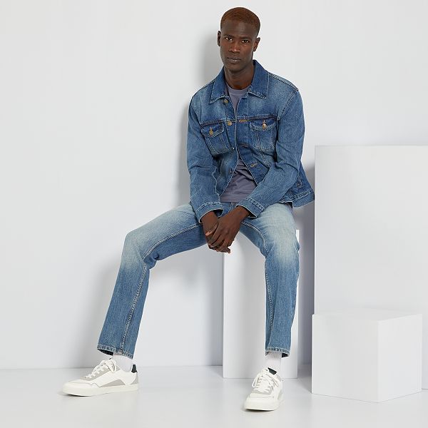 Giacca in jeans uomo - BLU - Kiabi - 20,00€