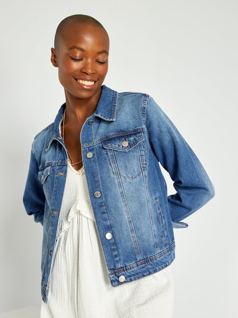 Giacca in jeans BLU - Kiabi