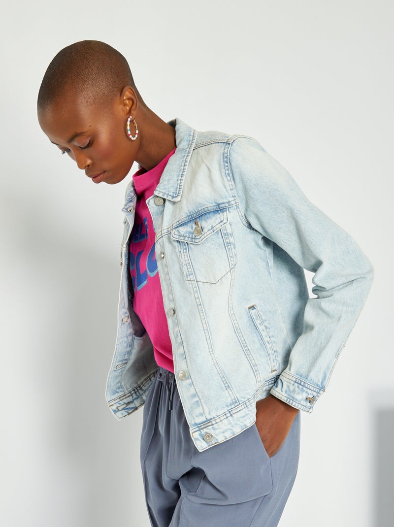 Giacca in jeans BLU - Kiabi