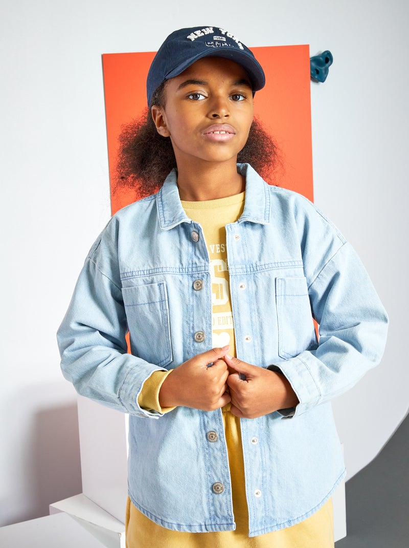 Giacca in jeans blu - Kiabi