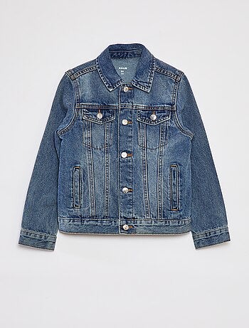 Giacca in jeans con Apertura con bottoni