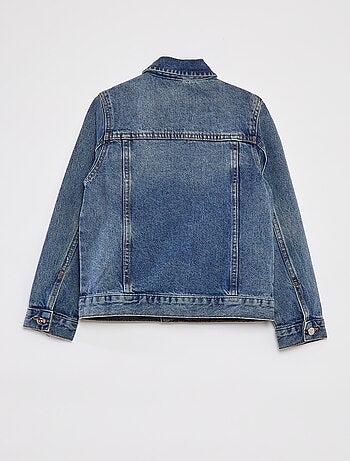 Giacca in jeans con Apertura con bottoni