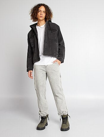 Giacca in jeans con cappuccio - Kiabi