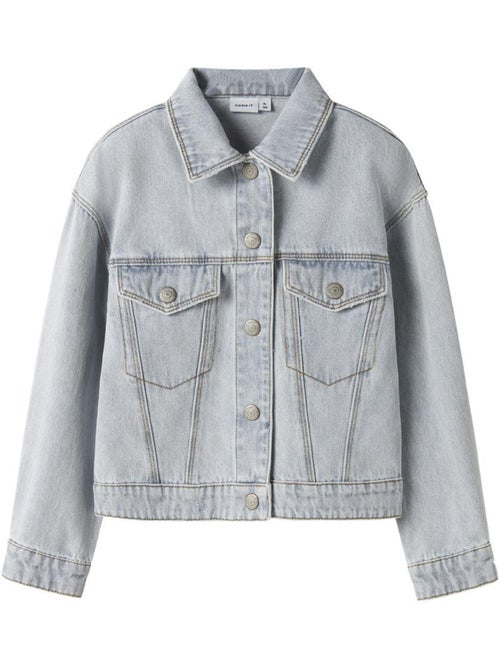 Giacca in jeans da bambina Name It Mila - Kiabi Giacca in jeans da bambina Name It Mila - Kiabi