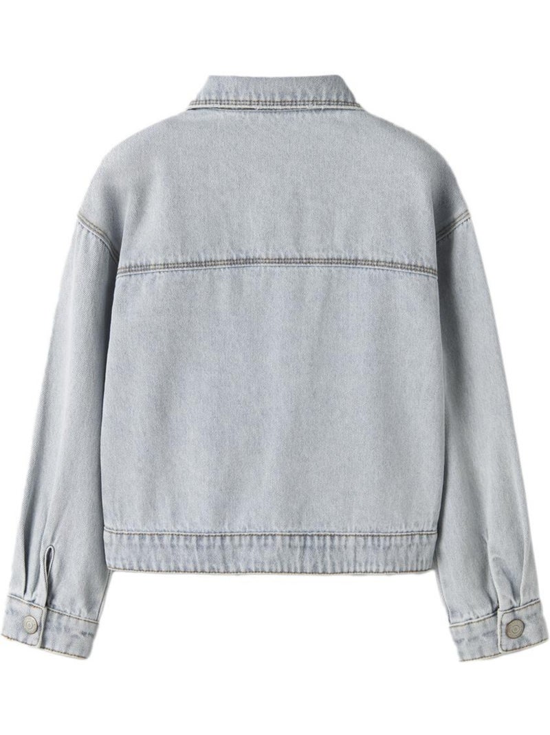 Giacca in jeans da bambina Name It Mila Blu - Kiabi