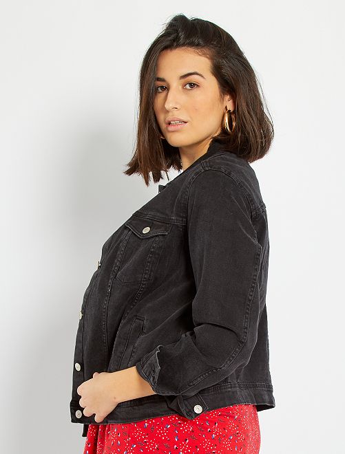 Giacca in jeans - NERO - Kiabi - 29.00€