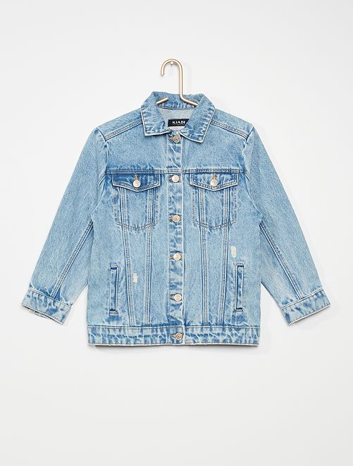 Giacca in jeans oversize - BLU - Kiabi - 17.00€
